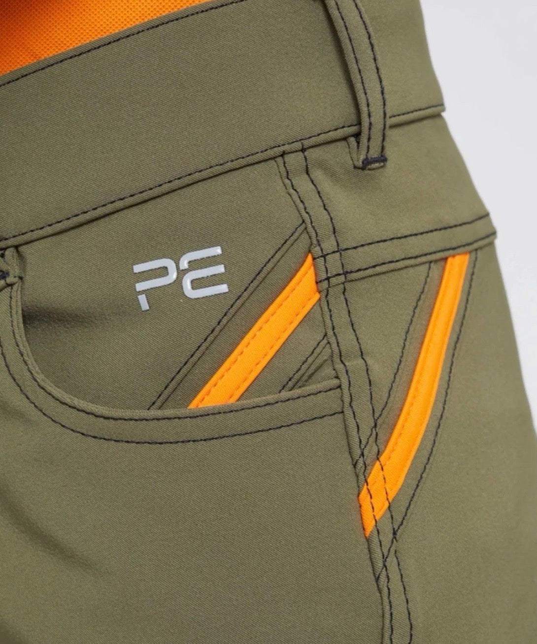 Premier Equine Diablo Kids Breeches - olive