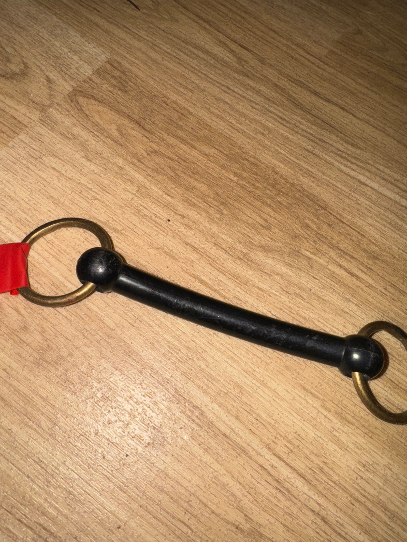 4.5” Inhand Or Shetland Nylon Snaffle Bit