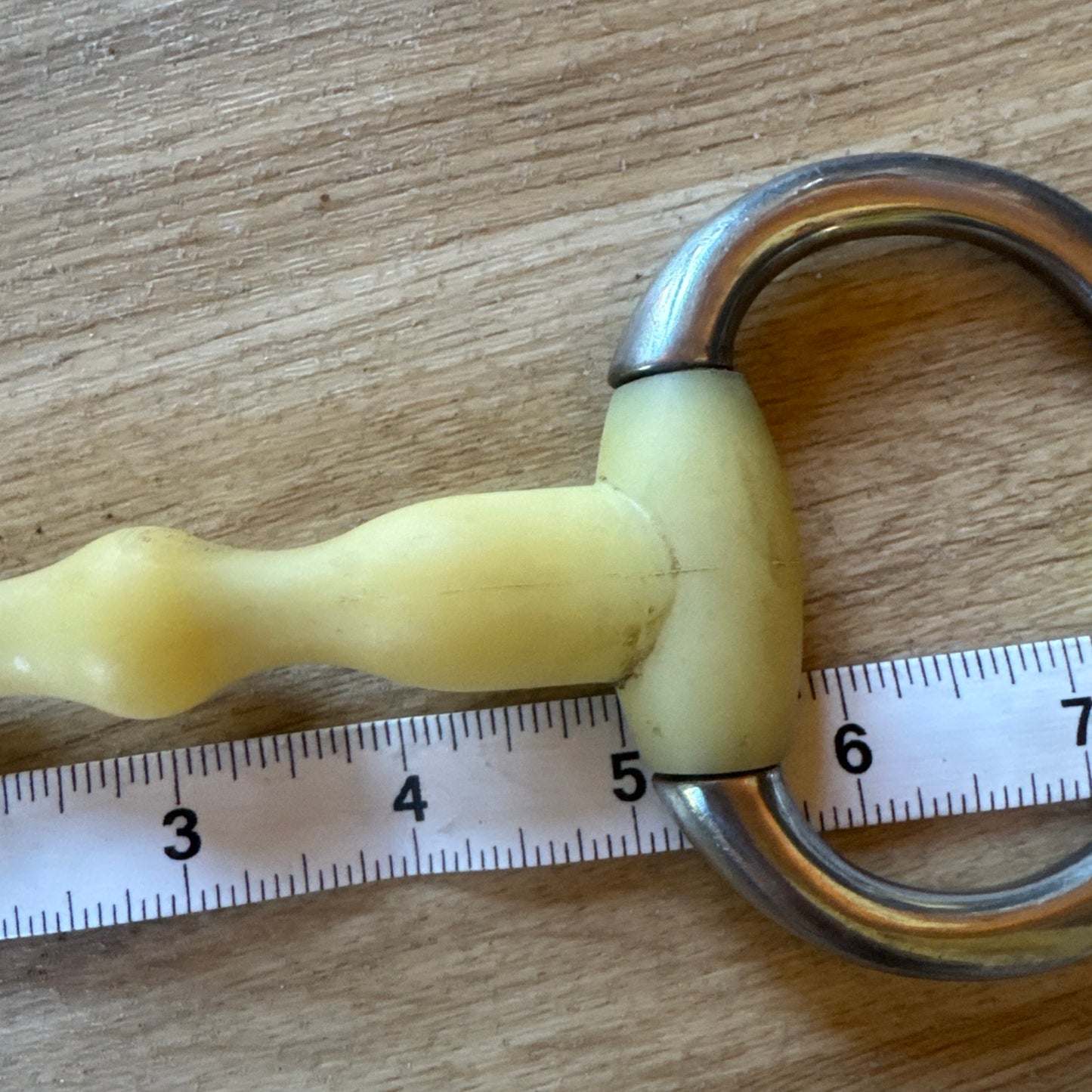 Genuine Happymouth Mullen Snaffle 5” Straight Bar  | Horse Pony Tack