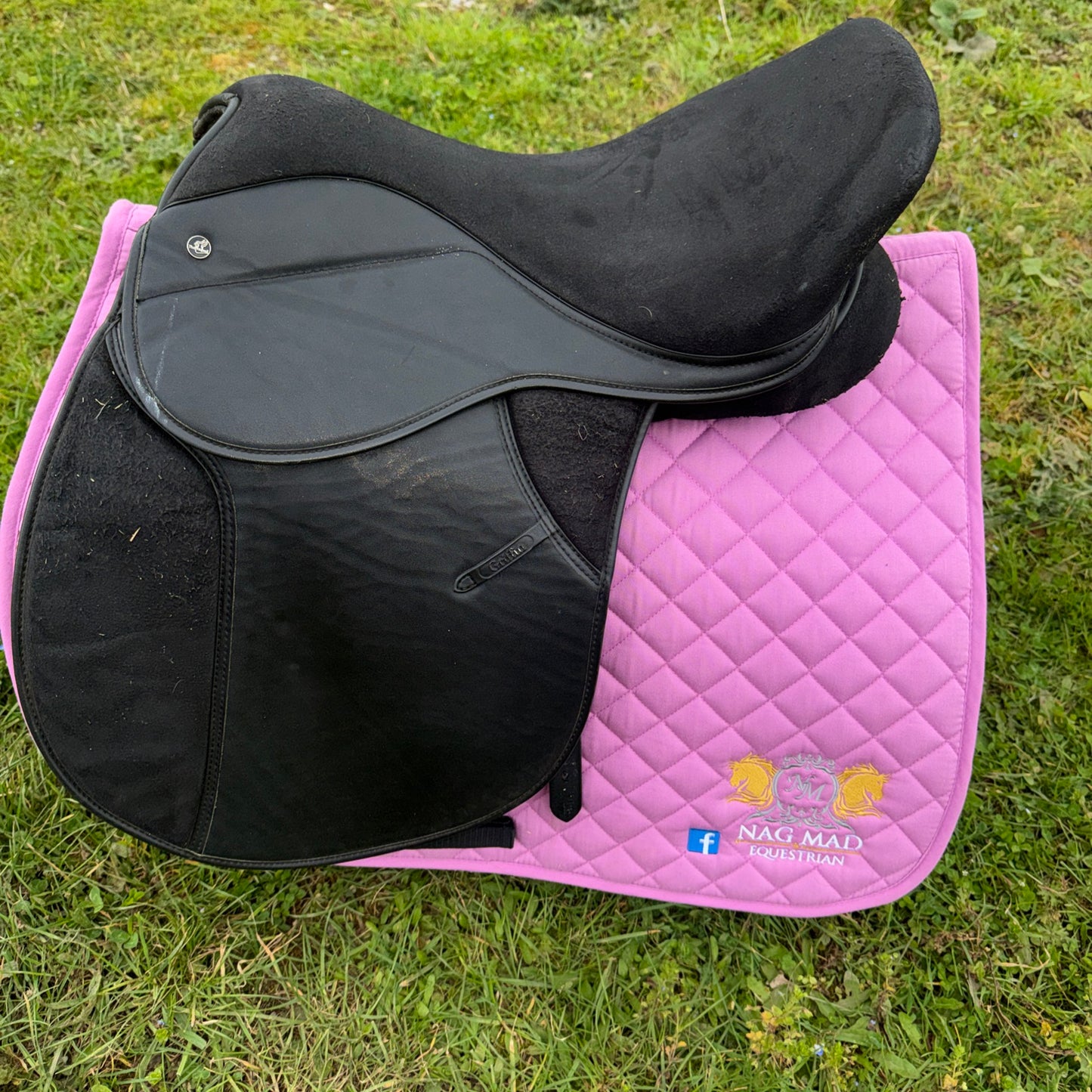 Thorowgood Griffin 17.5” XW Saddle | Sythentic Easy Wipe Clean #502