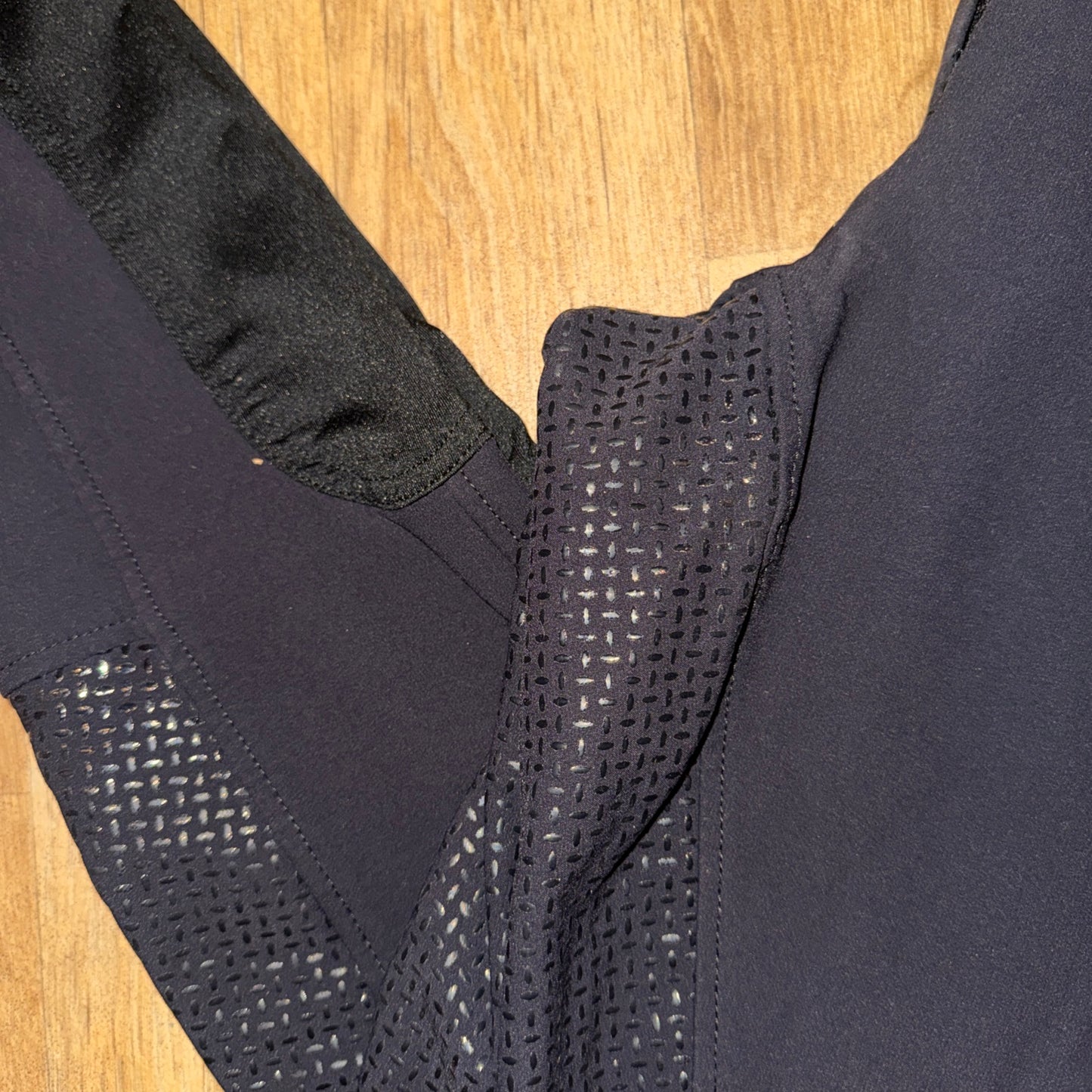 Agaso Black Full Gel Seat Breeches |  Ladies 30” Waist Regular