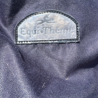 Equi Theme Navy Cotton Rug 6’6 Summer Stable Travel