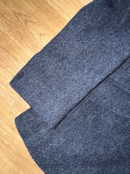 Shires Malvern Navy Tweed Show Jacket Junior Unisex 30” Showing Horse Riding #397