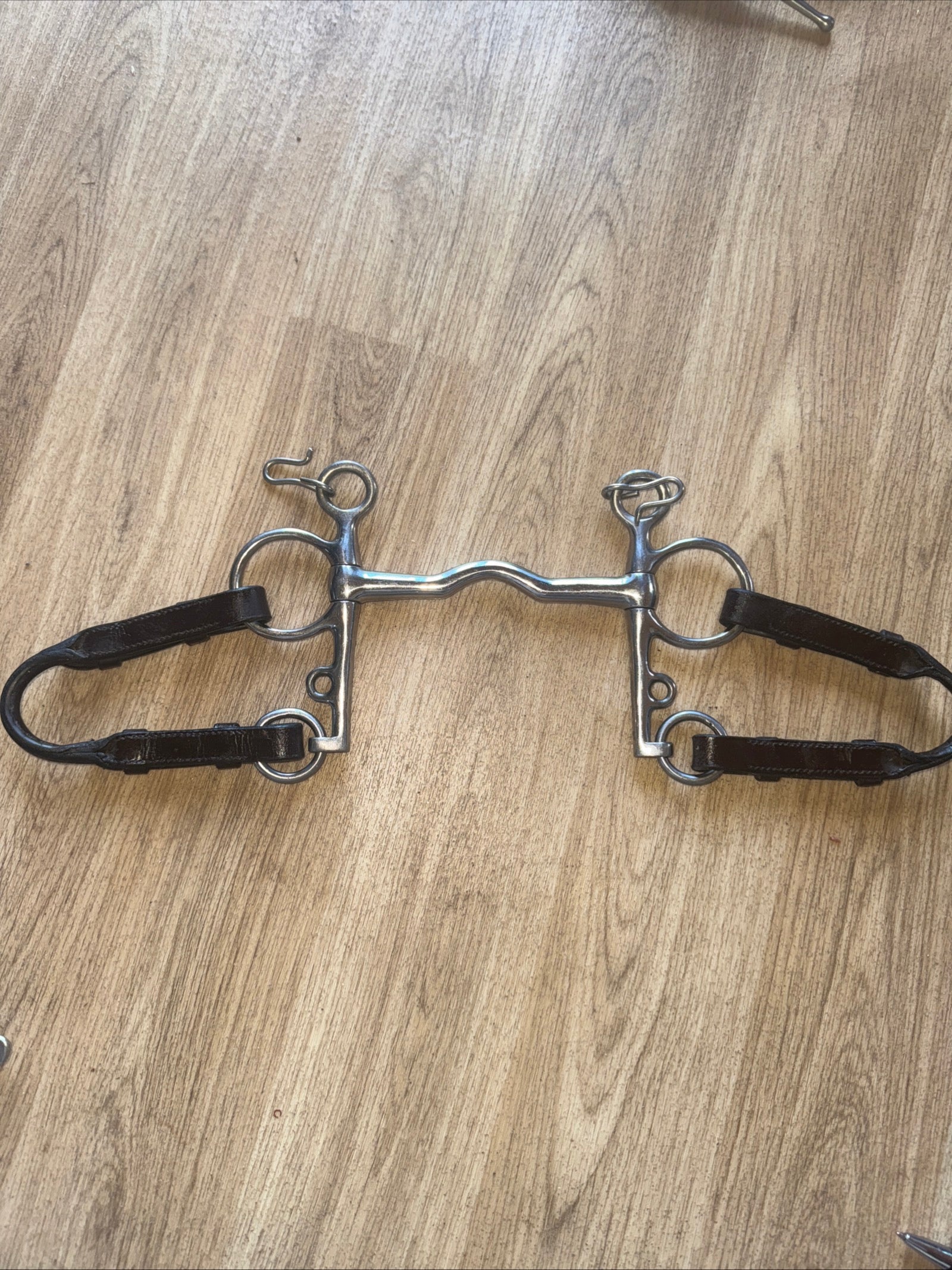 5” Port Pelham & Leather Roundings