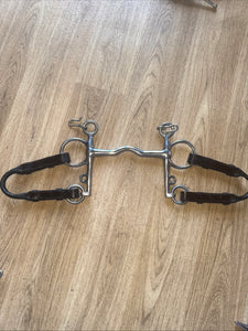 5” Port Pelham & Leather Roundings
