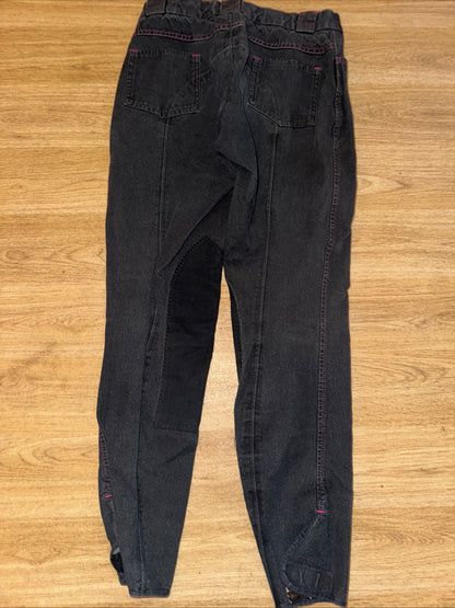 Hkm Age 11 Years 26” Denim Stretch Breeches