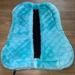 Brown & Turquoise Cob Size Half Pad