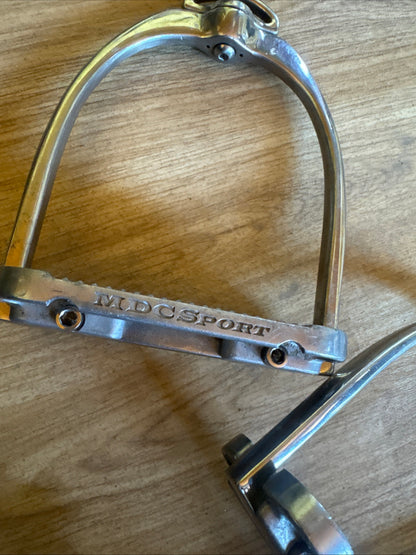 MDC Comfort Classic 4.75” Stirrups | Second Hand Horse Cob Saddle Tack