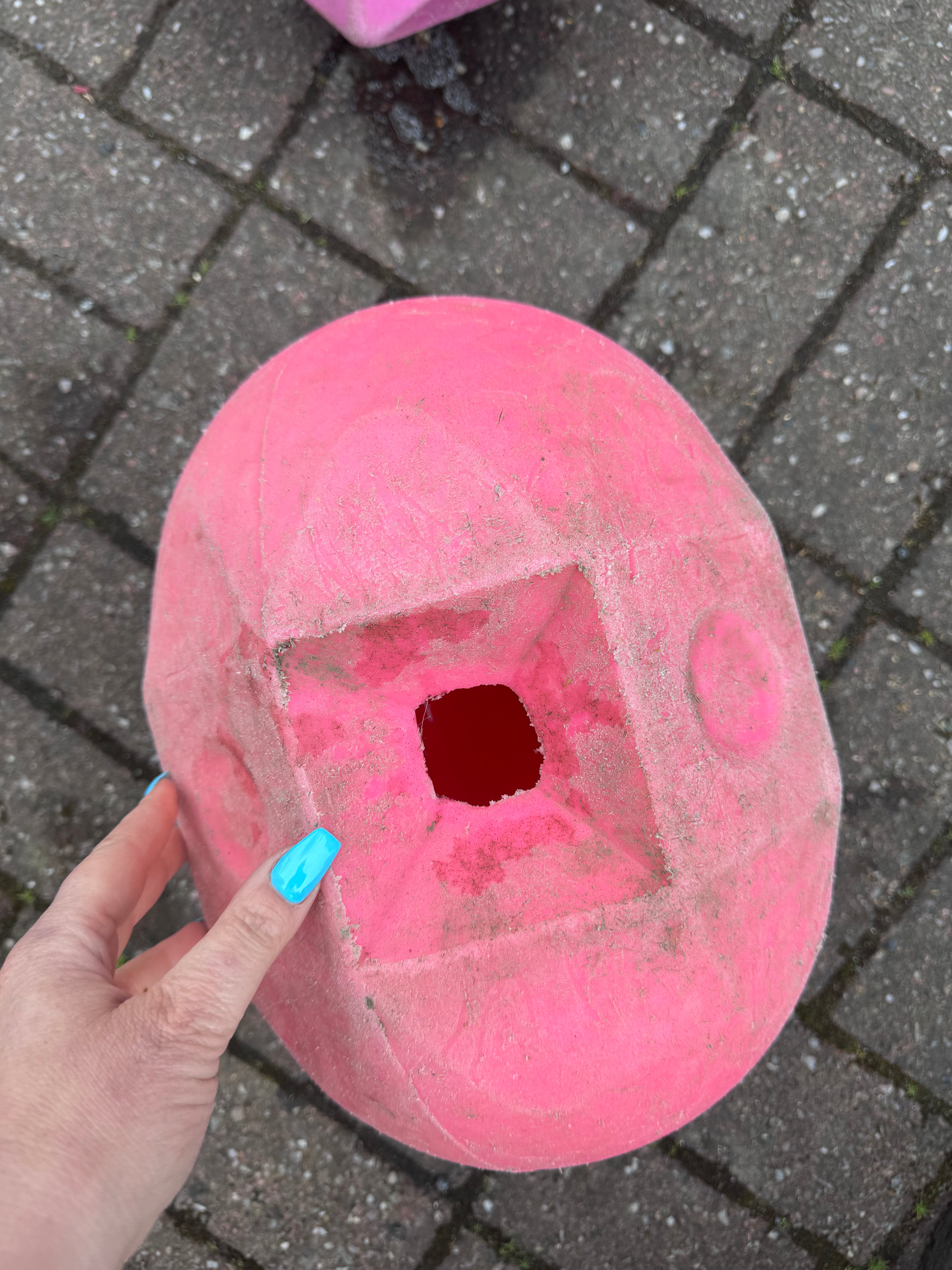 Pink STUBBS Treat Ball - horse Donkey Pony