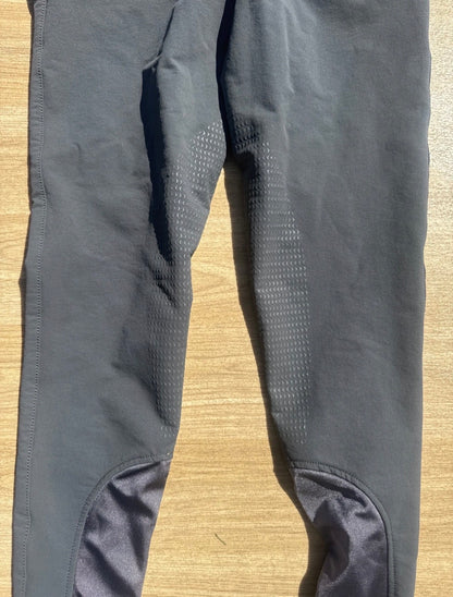 Eneng Grey Shell Stretchy Breeches 26” 28”  Ladies | Second Hand HorseRider Wear