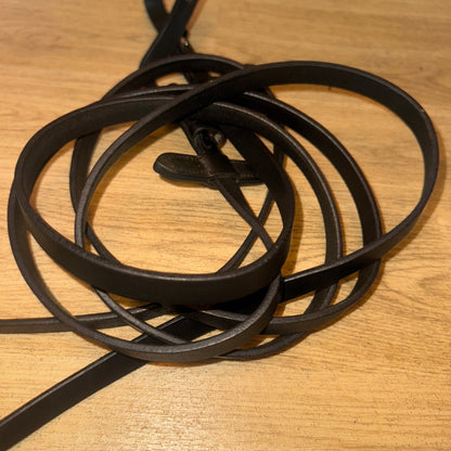 Black Plain XXF Size Show Reins #1222
