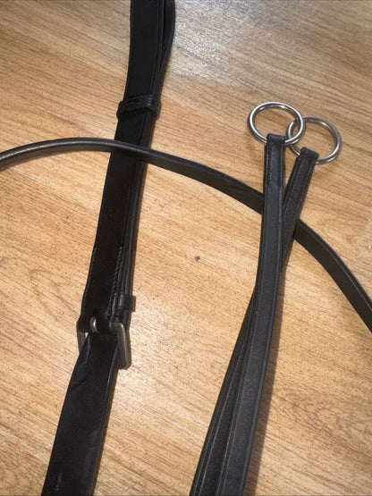 Collegiate Black Size Full Running Martingale | Second Hand Horse Tack Equine #6