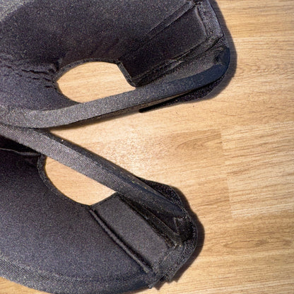 Hy Equestrian Black Glitter NEW Size Pony Over Reach Boots | Hoof Protect
