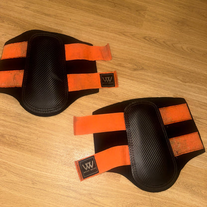Woof Wear Orange Size Large Brushing Boots