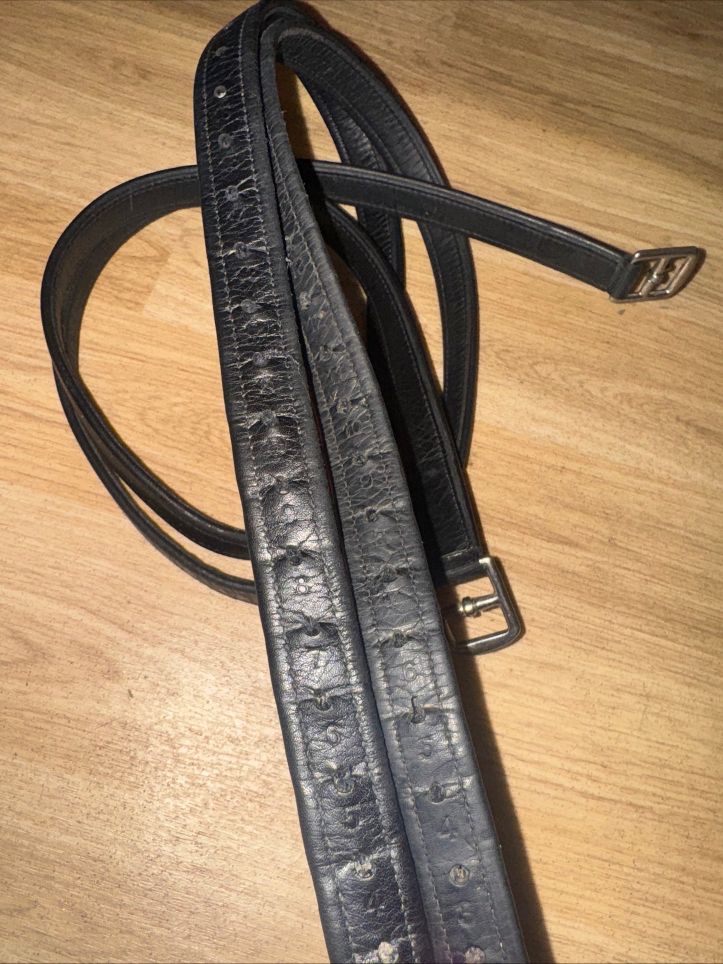 Equipe Emporio 140 Non Stretch Stirrup Leathers #1111