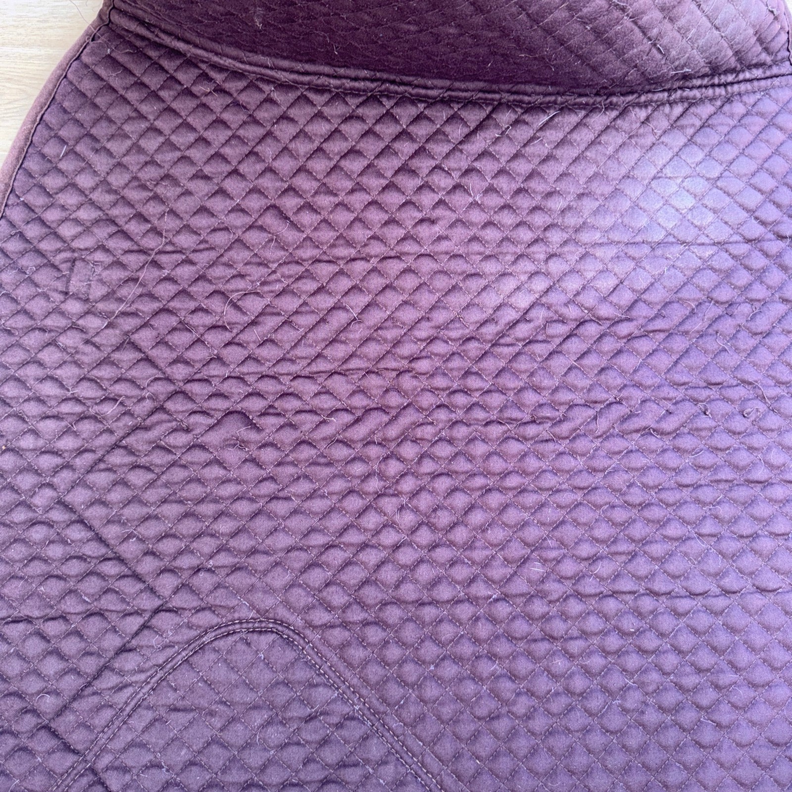 Premier Equine Brown Full Size Dressage Square Saddle Pad D / Free Postage