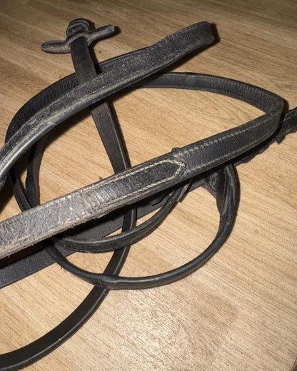 Rhinegold Softee Full Black Reins #49