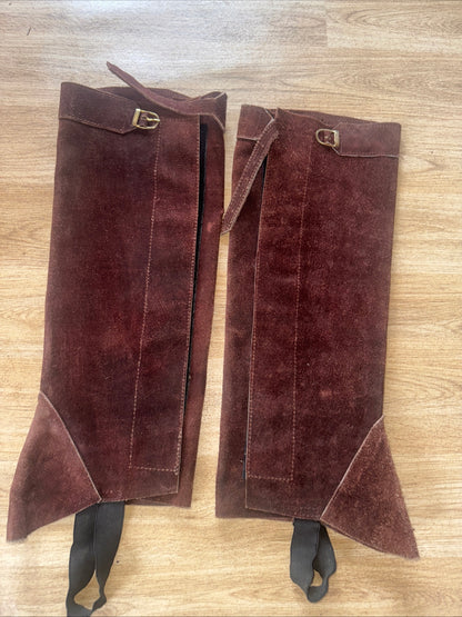 Brown Suede Size XXL Chaps