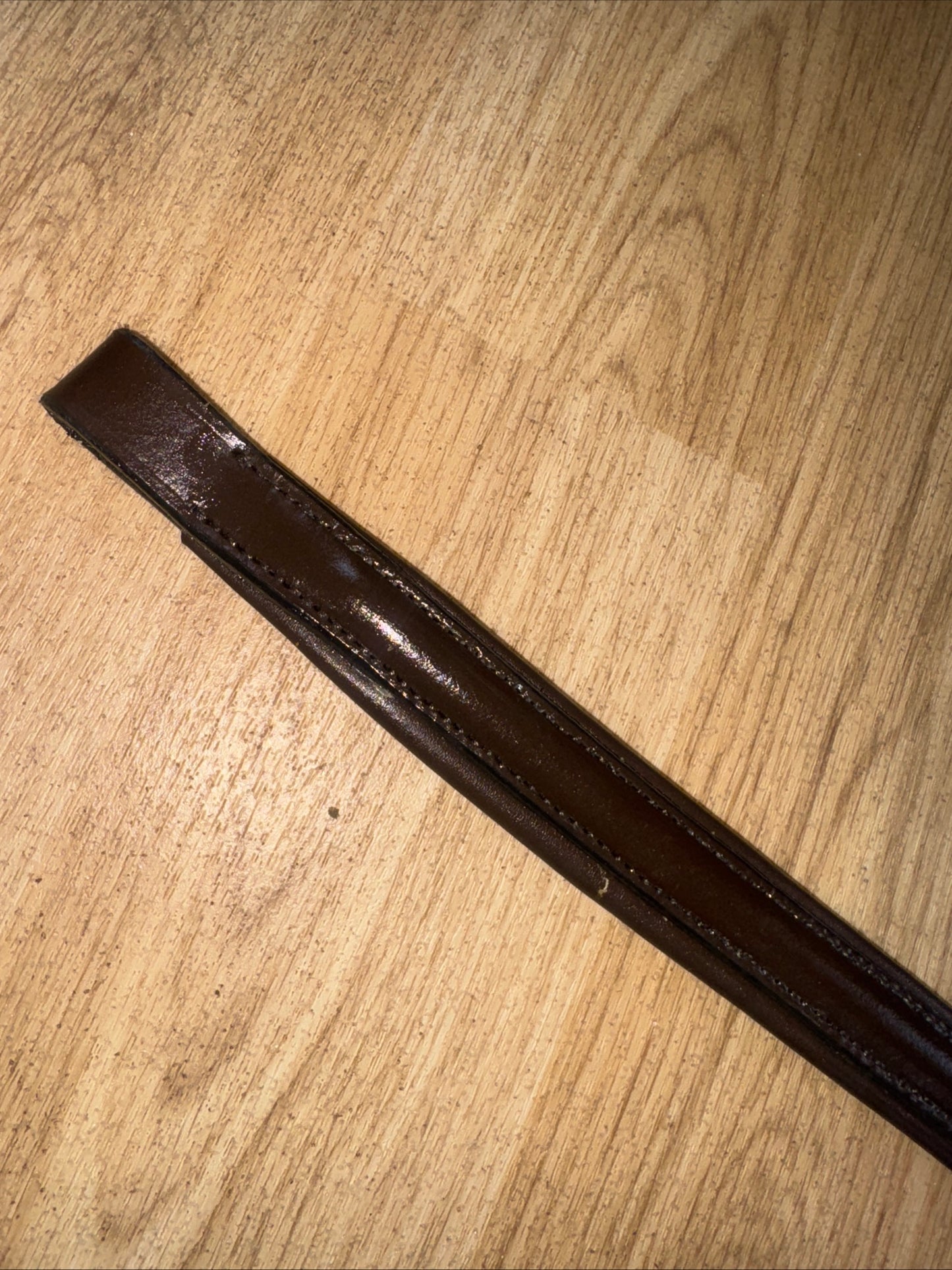 Brown Padded Browband - 16.5” #778