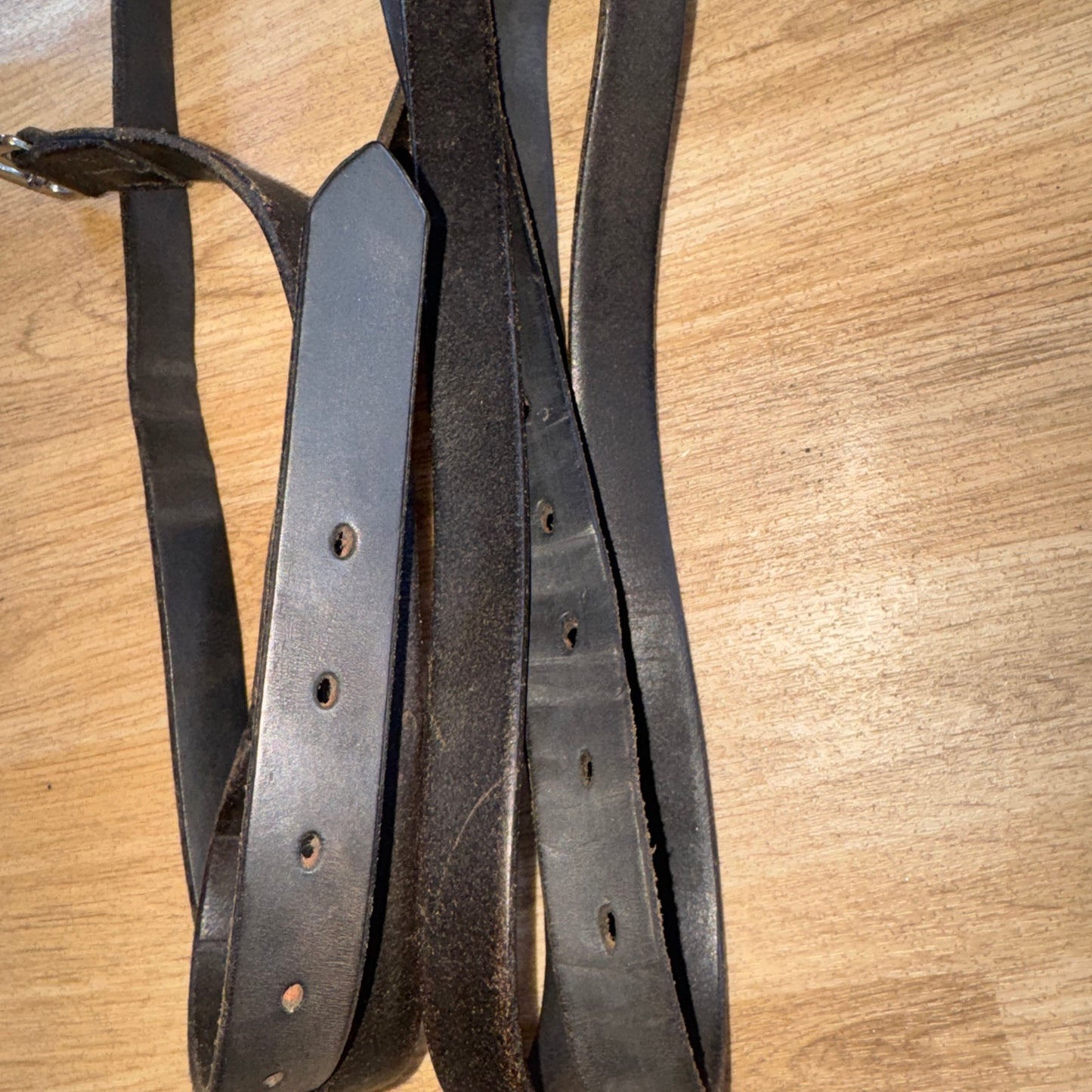 Black English Leather 62” Stirrup Leathers #64
