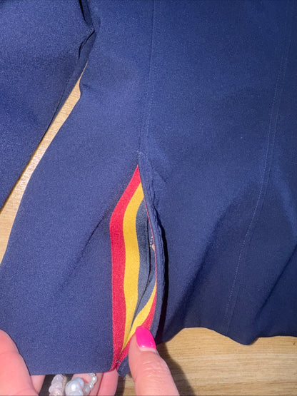 Shires Aubrion Navy Show Jacket Ladies Size 32”  #74