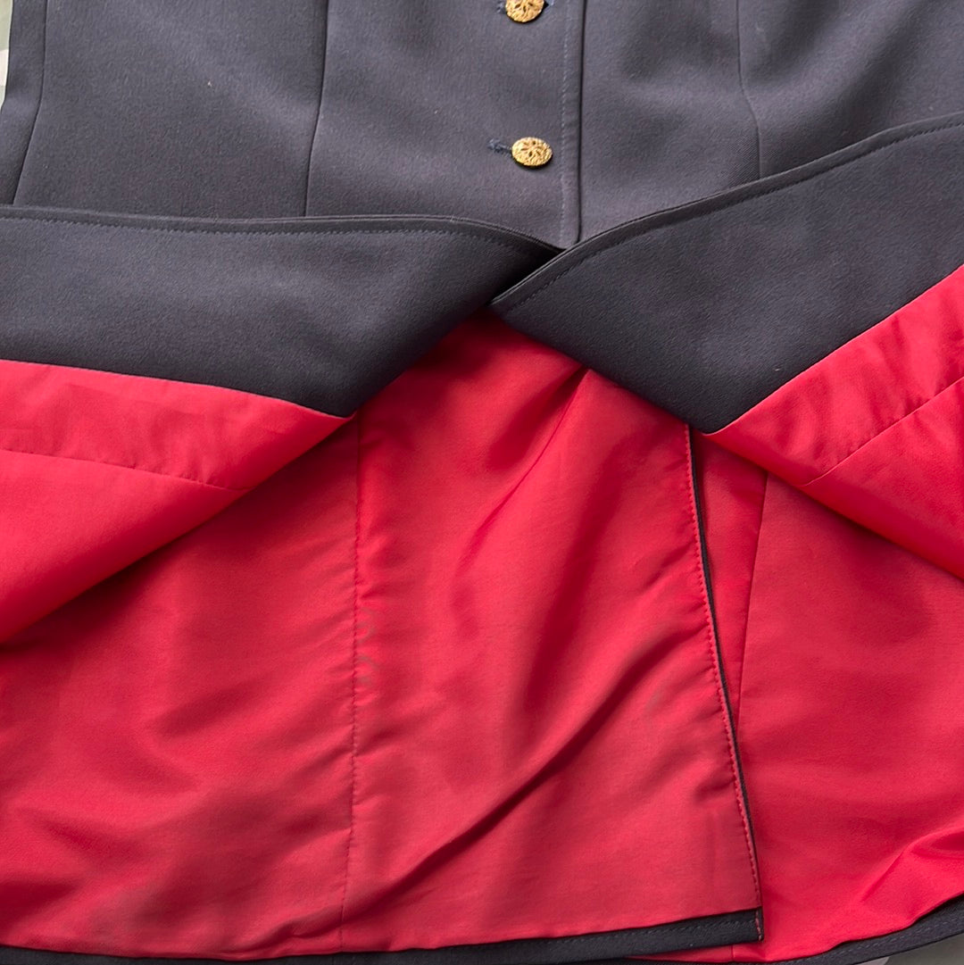 Caldene Navy 36” Show Jacket - Show Jumping Showing Sj Pc