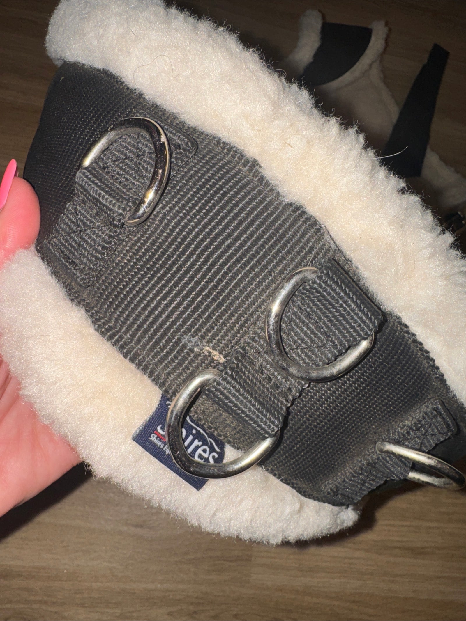 Shires Fluffy Lined Lunging Roller - FREE Postage