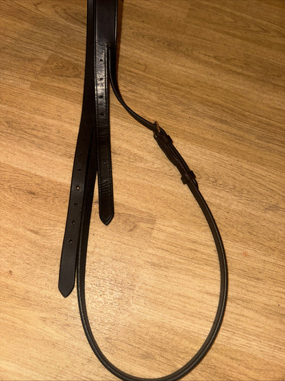 Collegiate Black Size Full Headpiece Bridle Spare English Leather #90