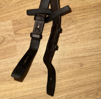 English Plain Leather Continental XF Reins #12