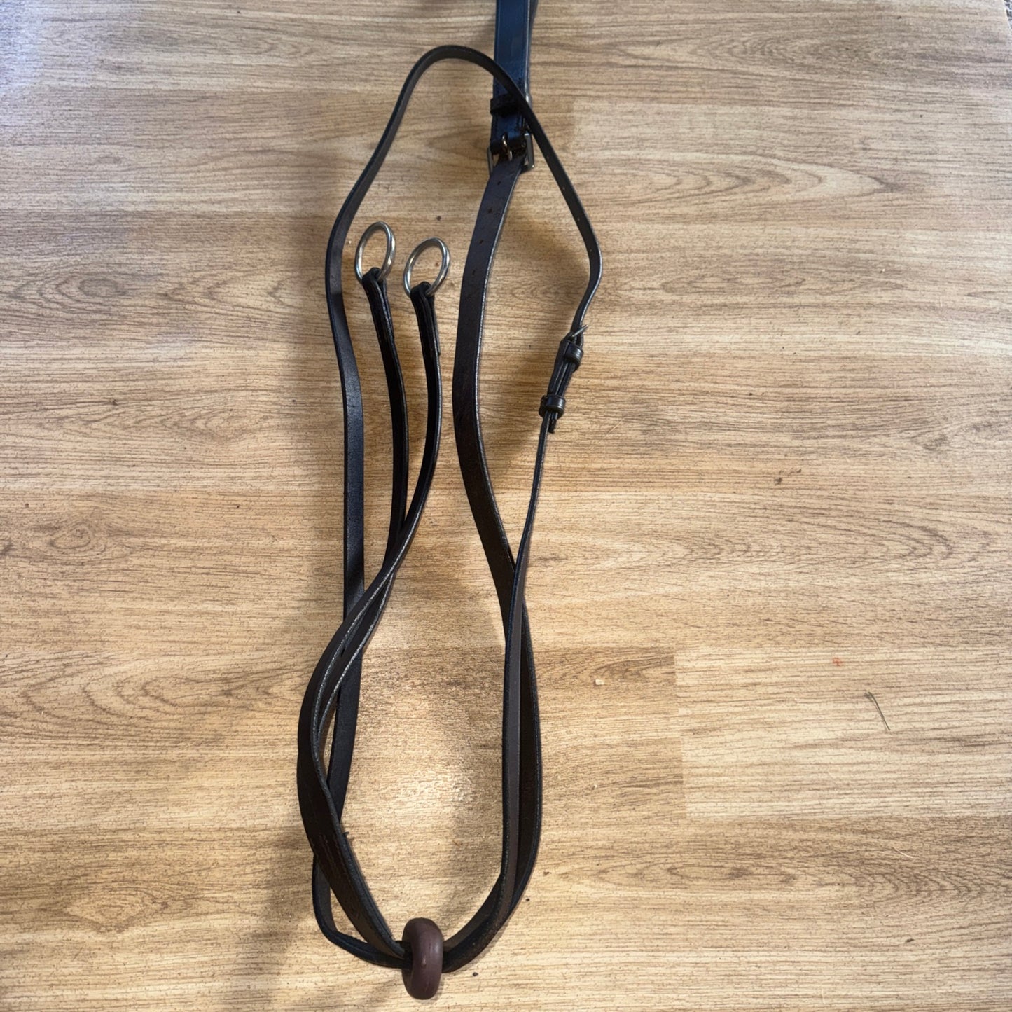 Leather Brown Size Cob Running Martingale | Second Hand Horse Tack #11