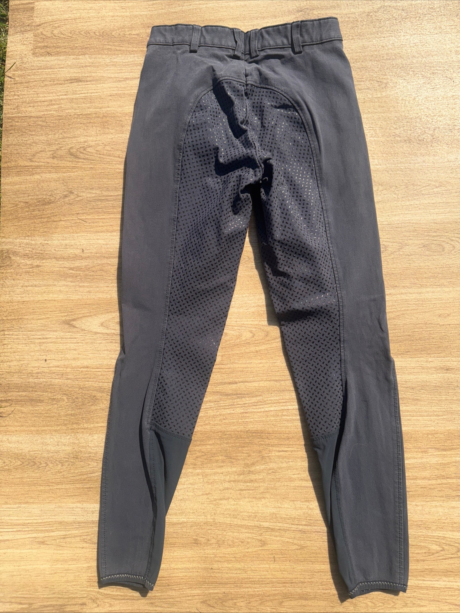 Pikeur Grey Age 14 Yrs Grip Breeches