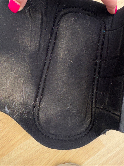 Woof Wear Bright Blue Turquoise Brushing Boots Small Second Hand Horse Tack