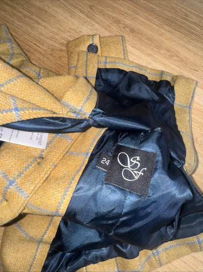 Sherwood Forest Green Tweed Show Jacket | Junior 26” Wool Nylon #13