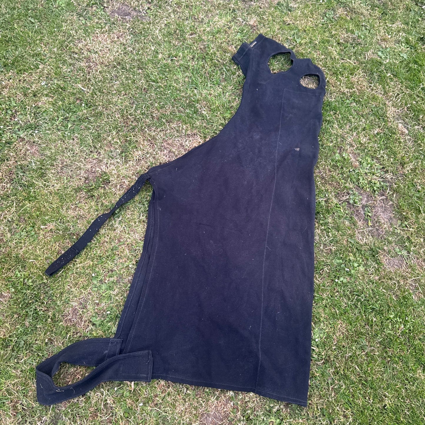 Snuggy Hood Pull Over Neck Face Second Hand Cob Horse Tack Rug #45