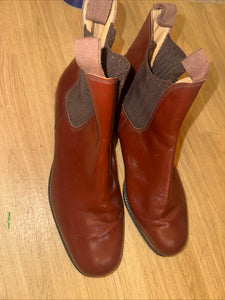 Loveson Size 9 Brown Jodphur Boots - Free Post