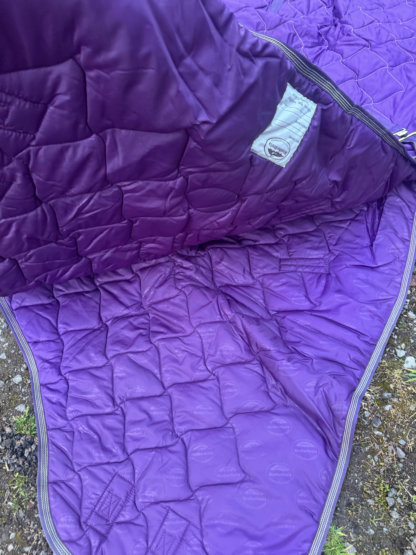 Weatherbeeta Jasper 7ft 200gm Stable Rug Second Hand Horse Tack Draft XF