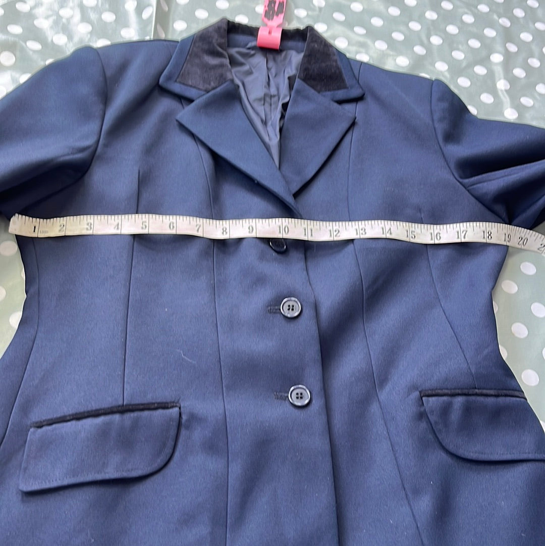 Dublin Ladies Show Jacket Navy Size 36”