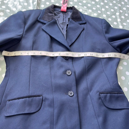Dublin Ladies Show Jacket Navy Size 36”