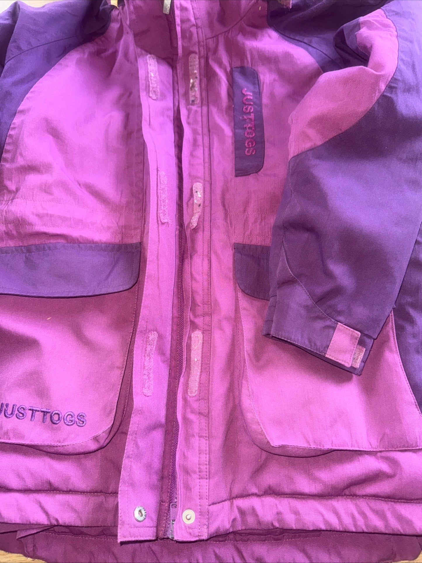 Just Togs Purple Warm 11/12 Yrs Horse Riding Jacket Coat | Second Hand Rider