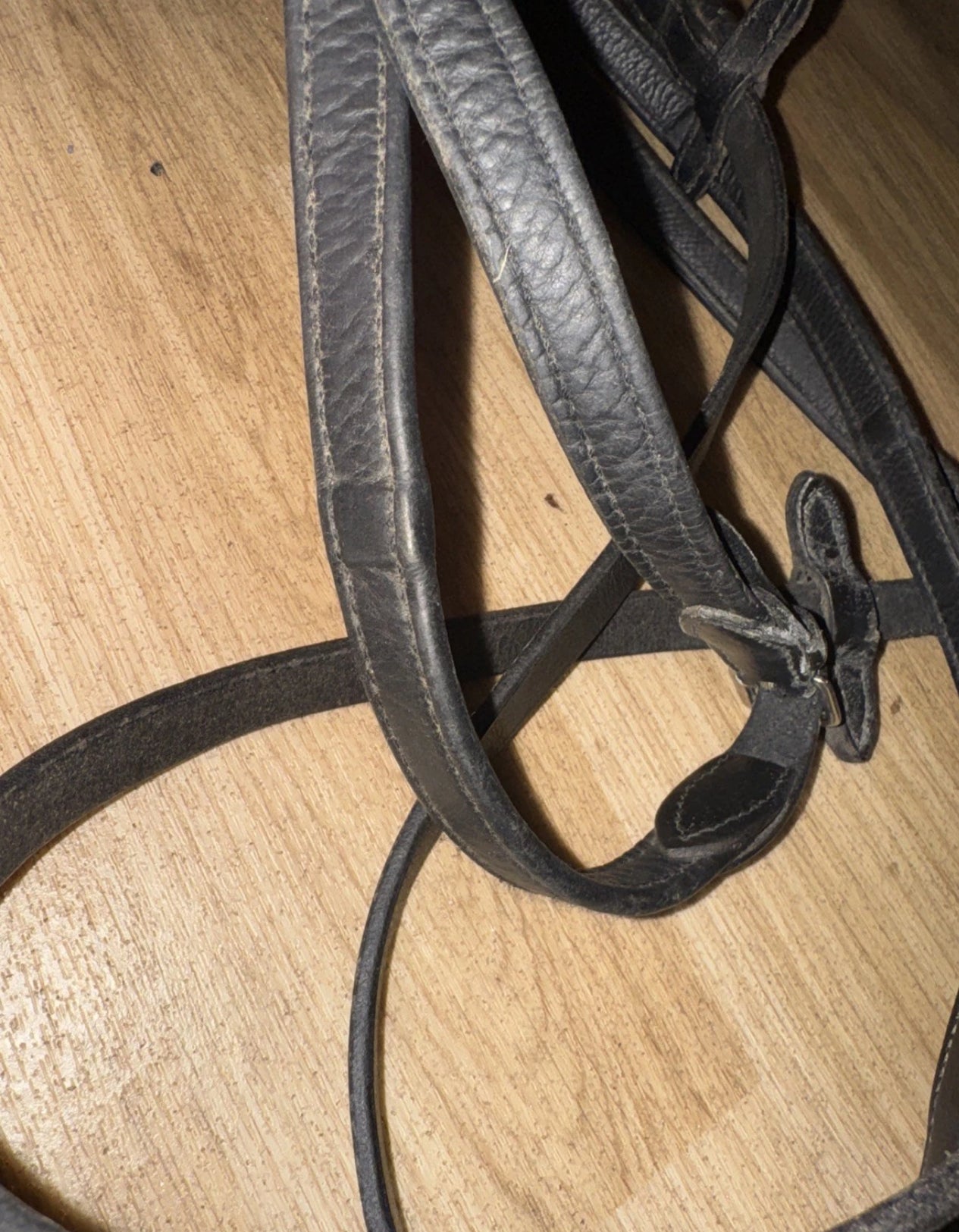 Rhinegold Softee Full Black Reins #49