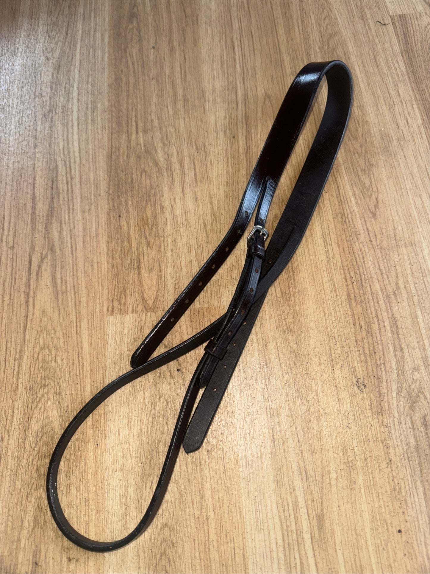 Ascot Brown Cob Size Headpiece #913