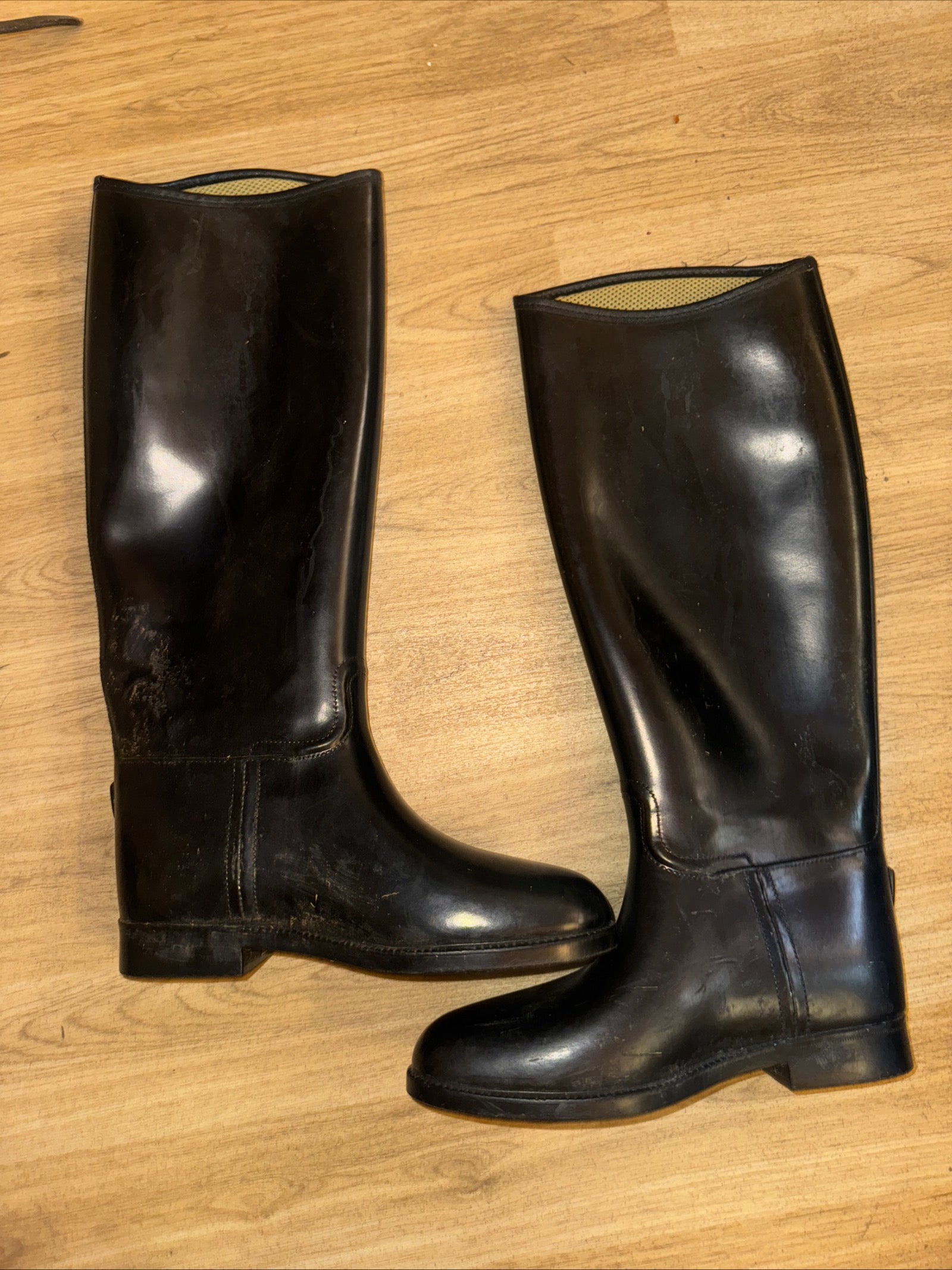 Aigle Long Rubber Riding Boots SIZE 6