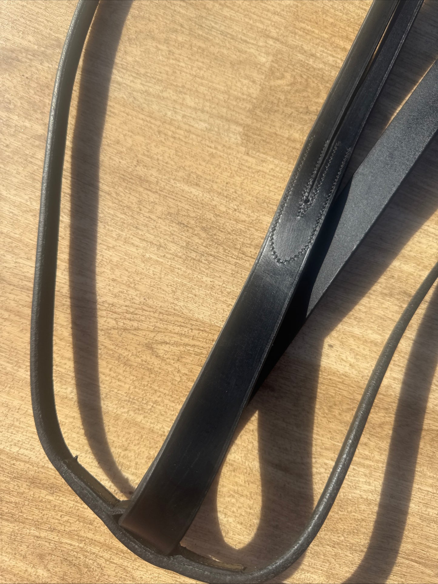 English Black Full Size Running Martingale #11