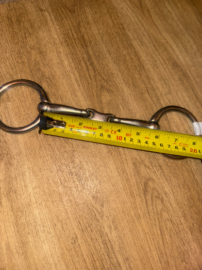Fixed Ring 5.5” French Link Snaffle