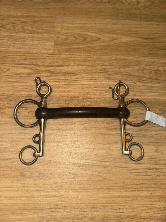 5.5” Rubber Pelham - FREE POSTAGE