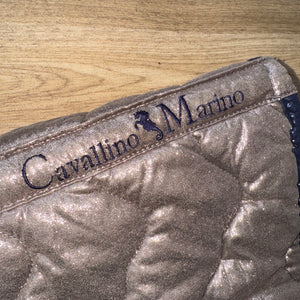 Cavallino Marino Metallic Dressage Saddle Pad - Full