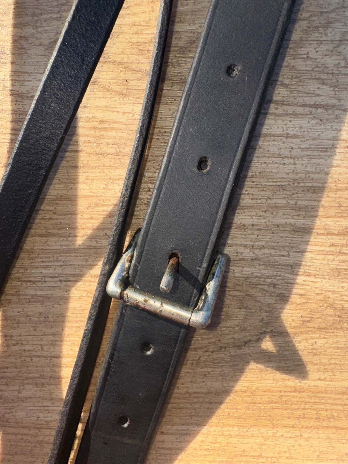English Leather Brown Full Size Running Martingale #16
