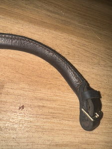 English Leather Saddle Strap - Toddler Child Anxious Learner Rider #111