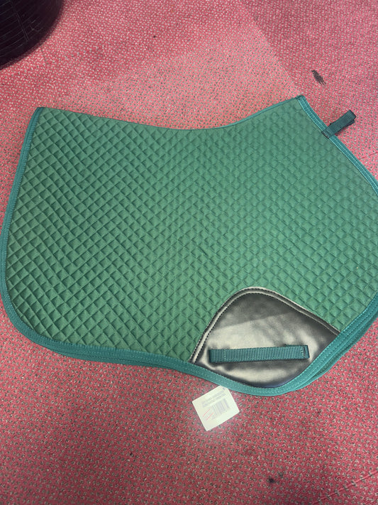 Cameo Hunter Green Close Contact Saddle Pad