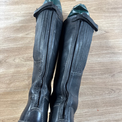 Mountain Horse Size 6.5 Long Riding Boots Short Wide Calf | Second Hand Rider